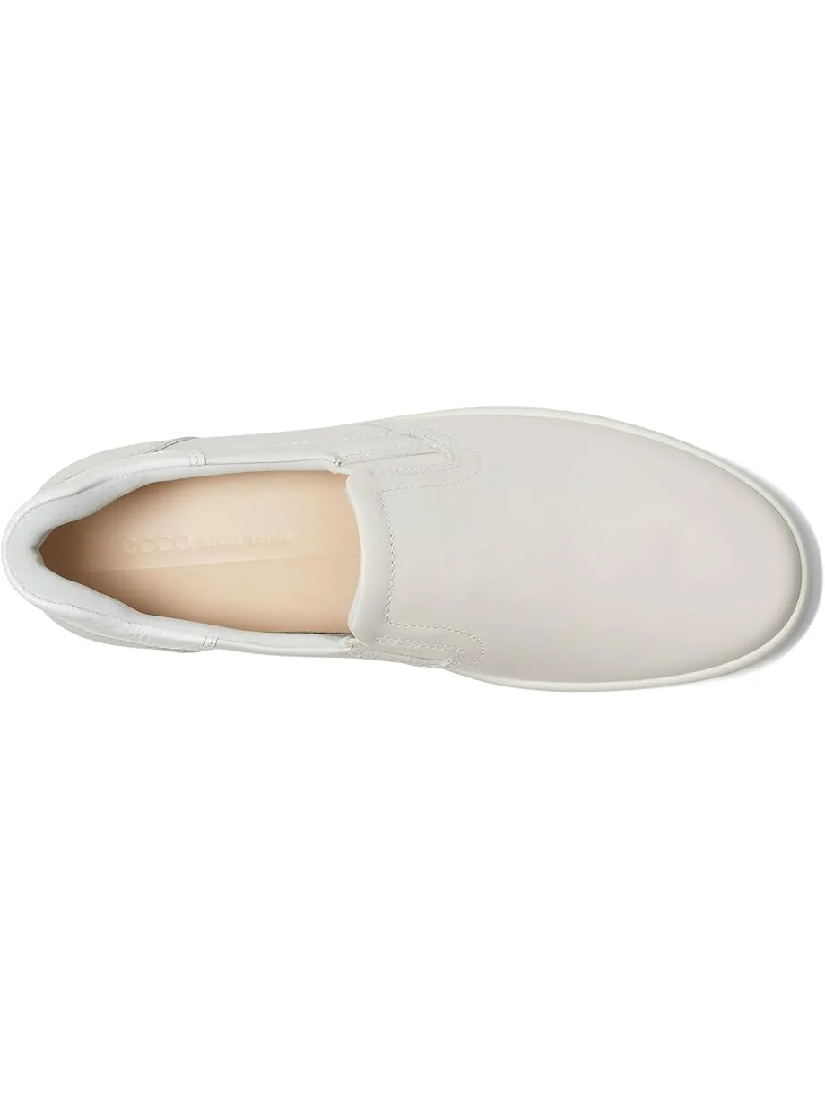 Кроссовки ECCO Soft 7 Easy Slip-On Sneaker — изображение 2 из 7, белый/белый