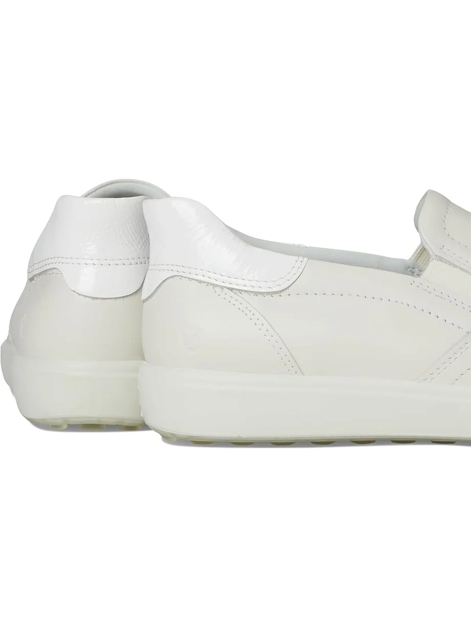Кроссовки ECCO Soft 7 Easy Slip-On Sneaker — изображение 6 из 7, белый/белый