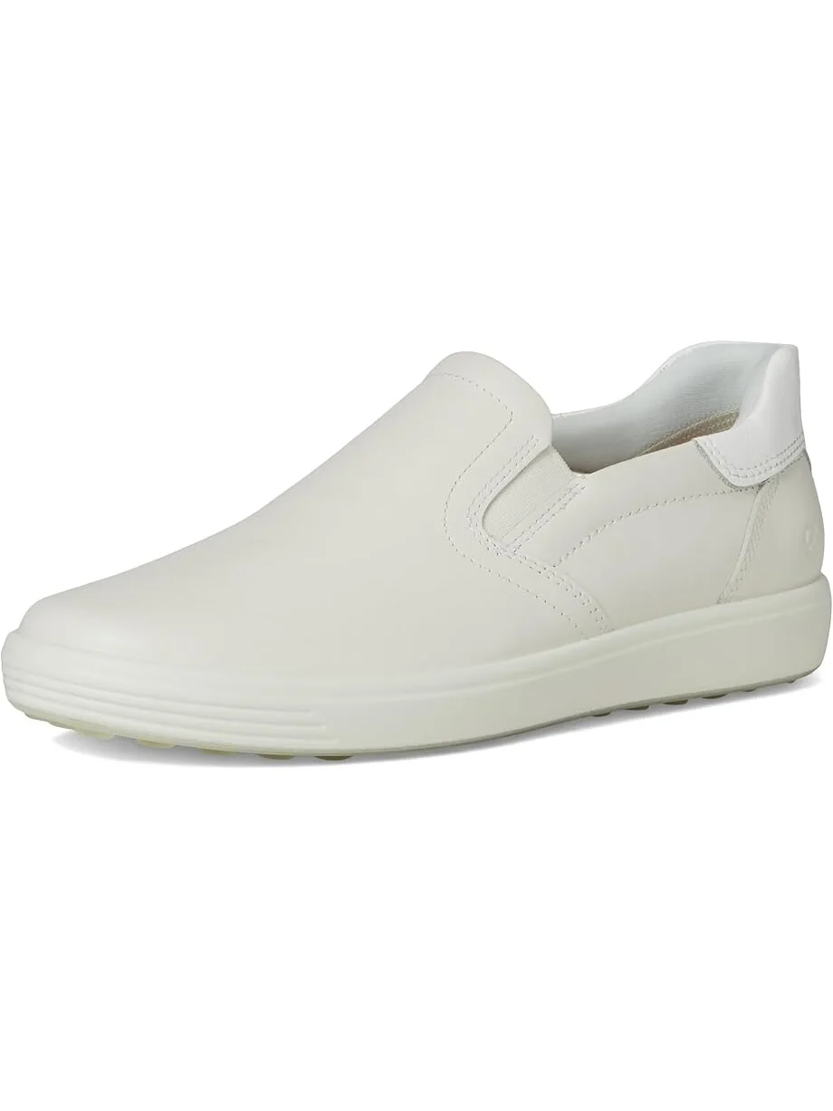 Кроссовки ECCO Soft 7 Easy Slip-On Sneaker — изображение 7 из 7, белый/белый