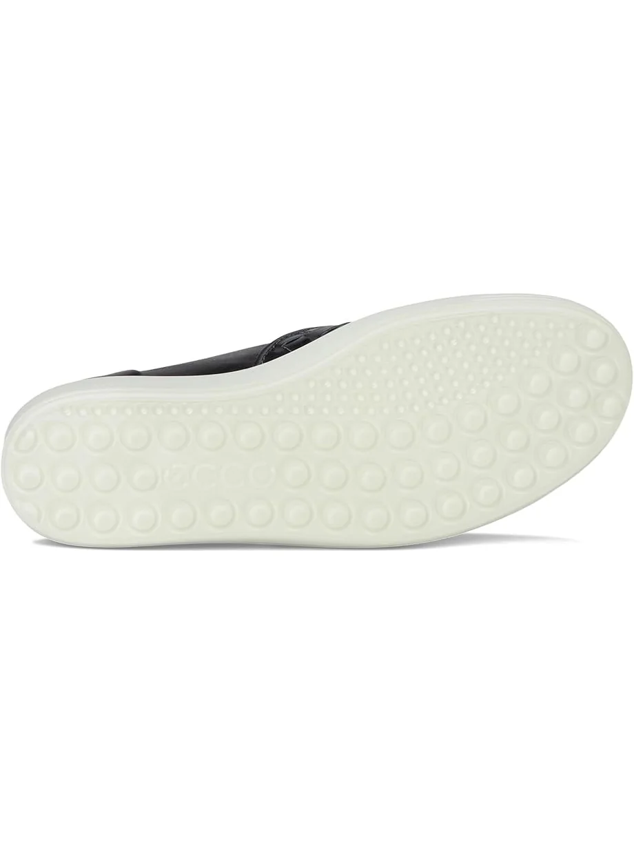 Кроссовки ECCO Soft 7 Woven Slip-On 3.0 Sneaker — изображение 3 из 7, серебристый