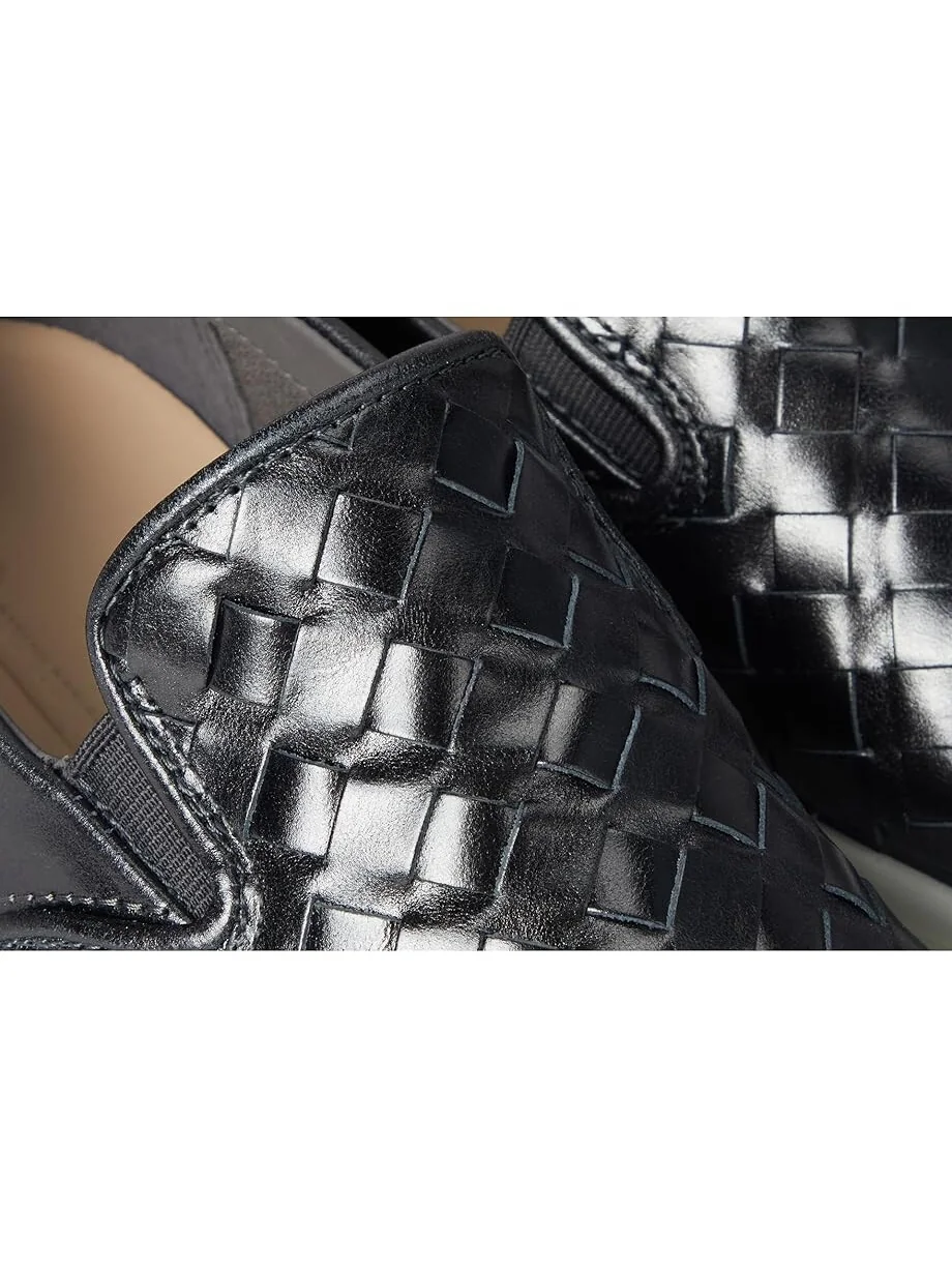 Кроссовки ECCO Soft 7 Woven Slip-On 3.0 Sneaker — изображение 6 из 7, серебристый
