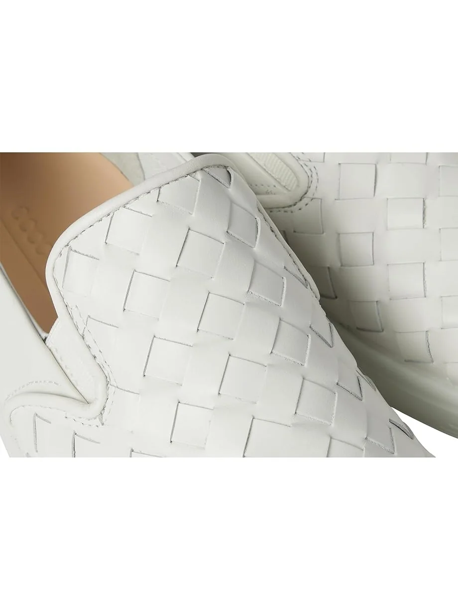 Кроссовки ECCO Soft 7 Woven Slip-On 3.0 Sneaker — изображение 6 из 7, белый