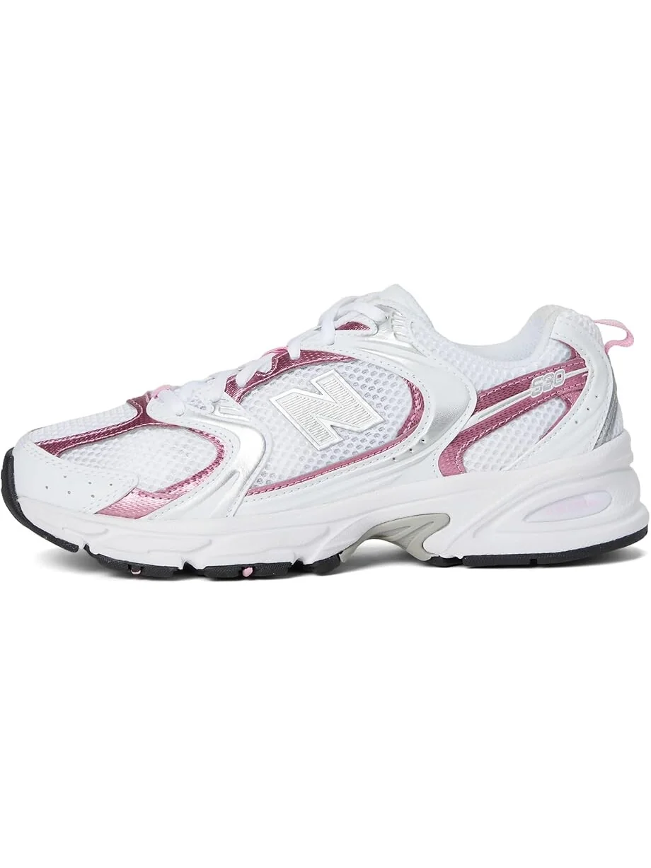 Кроссовки Unisex New Balance Classics 530 — изображение 4 из 8, белый/розовый