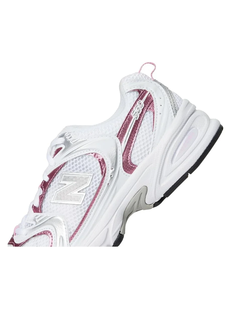 Кроссовки Unisex New Balance Classics 530 — изображение 6 из 8, белый/розовый