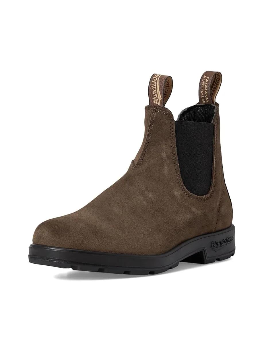 Ботинки Blundstone Chelsea из водостойкой замши — изображение 7 из 7, коричневый