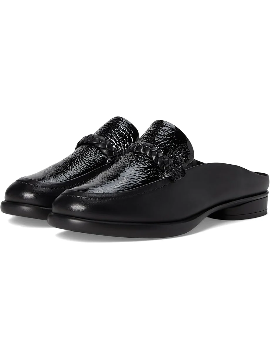 Туфли ECCO Sculpted Luxury Braided Mule, без застежек — изображение 1 из 7, черный/черный