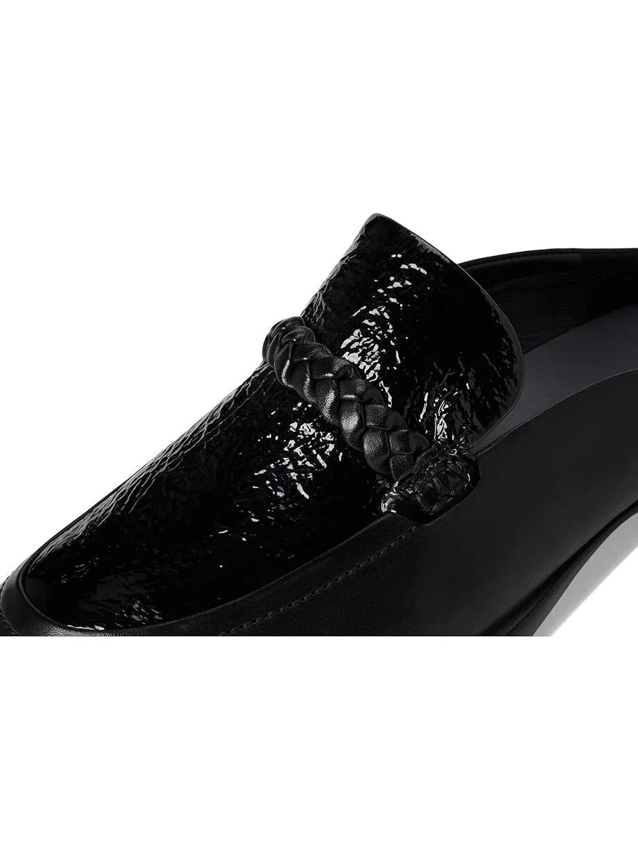 Туфли ECCO Sculpted Luxury Braided Mule, без застежек — изображение 6 из 7, черный/черный