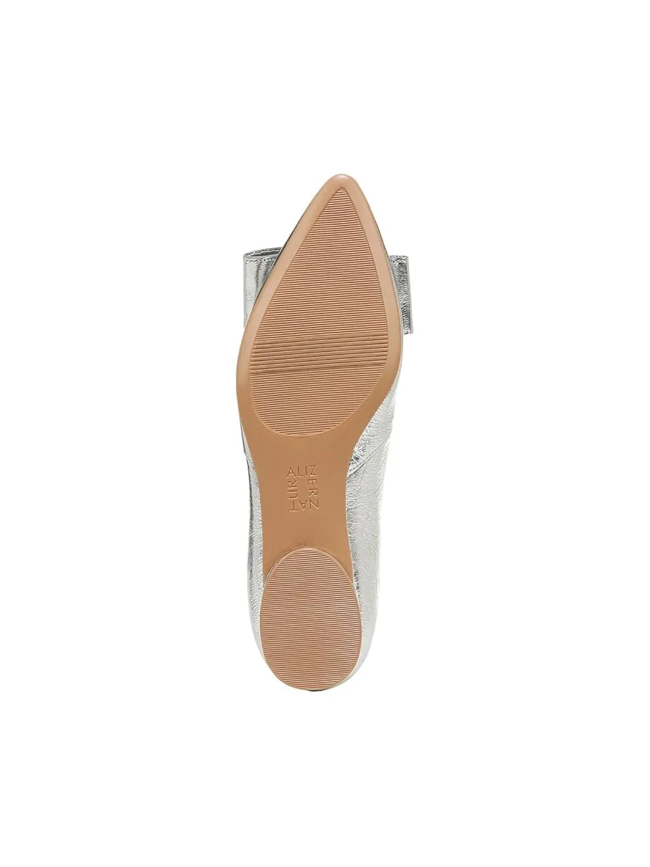 Туфли на плоской подошве Naturalizer Havana Bow — изображение 3 из 5, серебристый