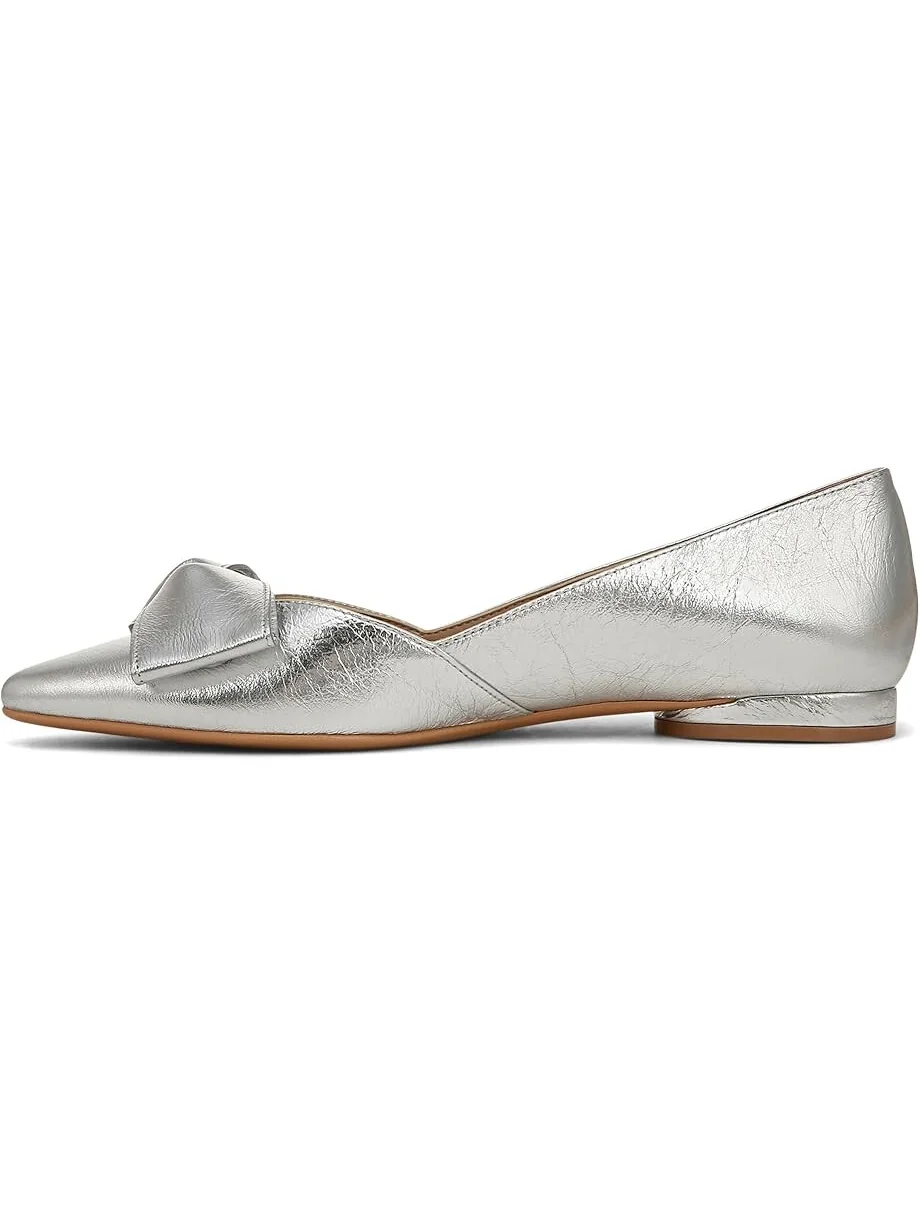 Туфли на плоской подошве Naturalizer Havana Bow — изображение 4 из 5, серебристый