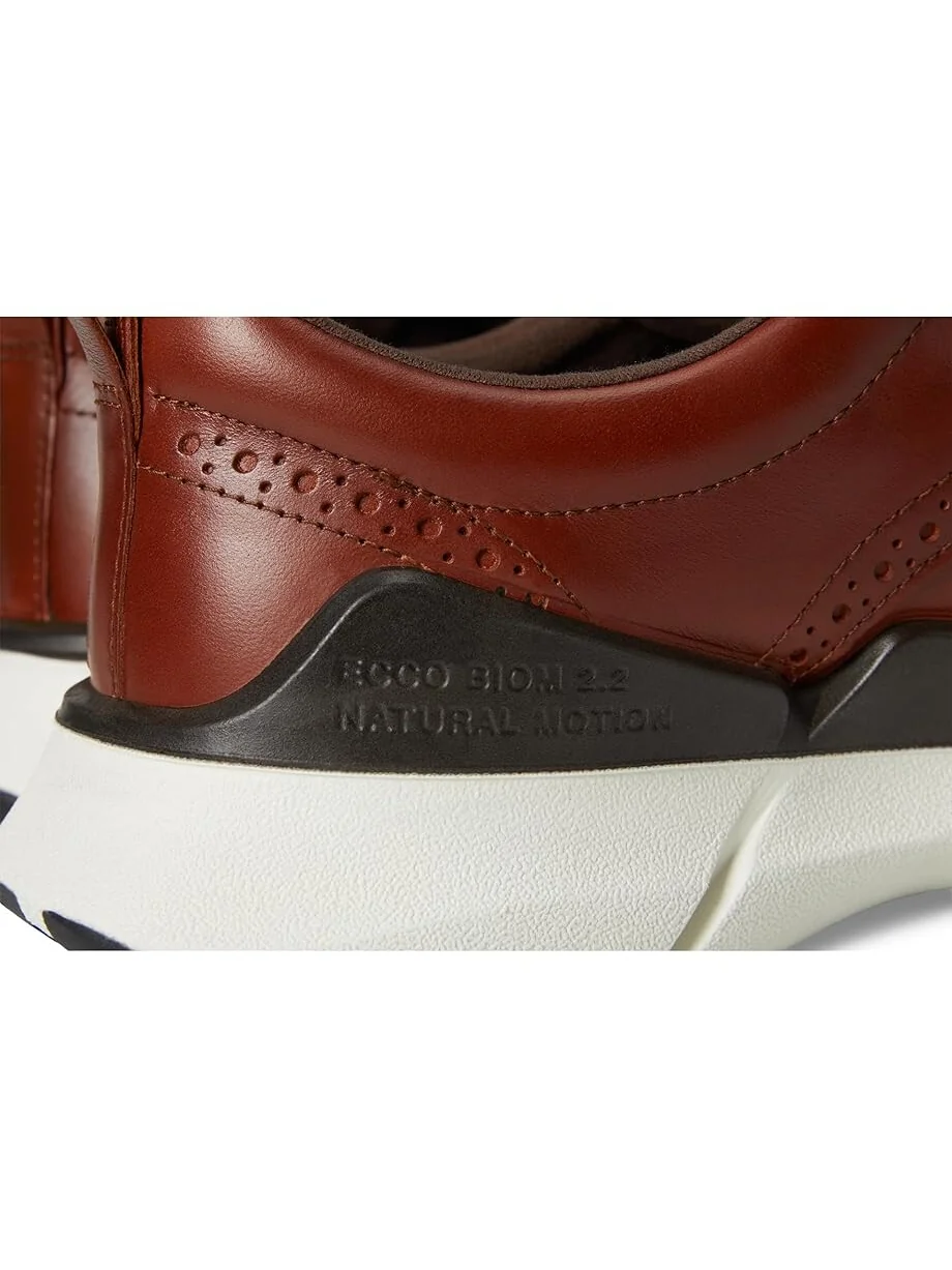 Кроссовки ECCO Biom 2.2 Hybrid Sneakers, натуральная кожа — изображение 6 из 7, коричневый