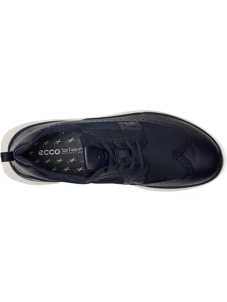 Кроссовки ECCO Biom 2.2 Brogue Sneakers, мужские — изображение 2 из 7, синий