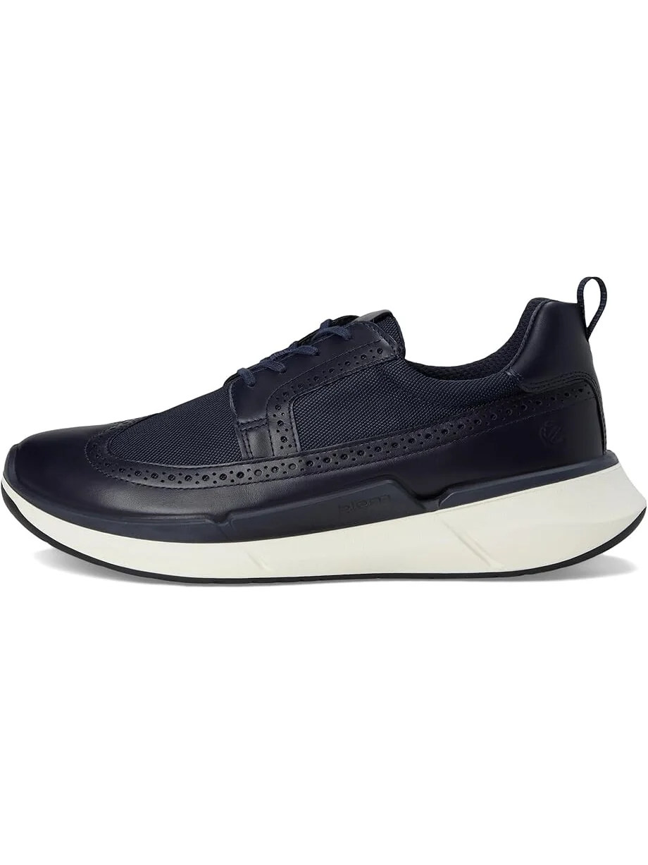 Кроссовки ECCO Biom 2.2 Brogue Sneakers, мужские — изображение 4 из 7, синий
