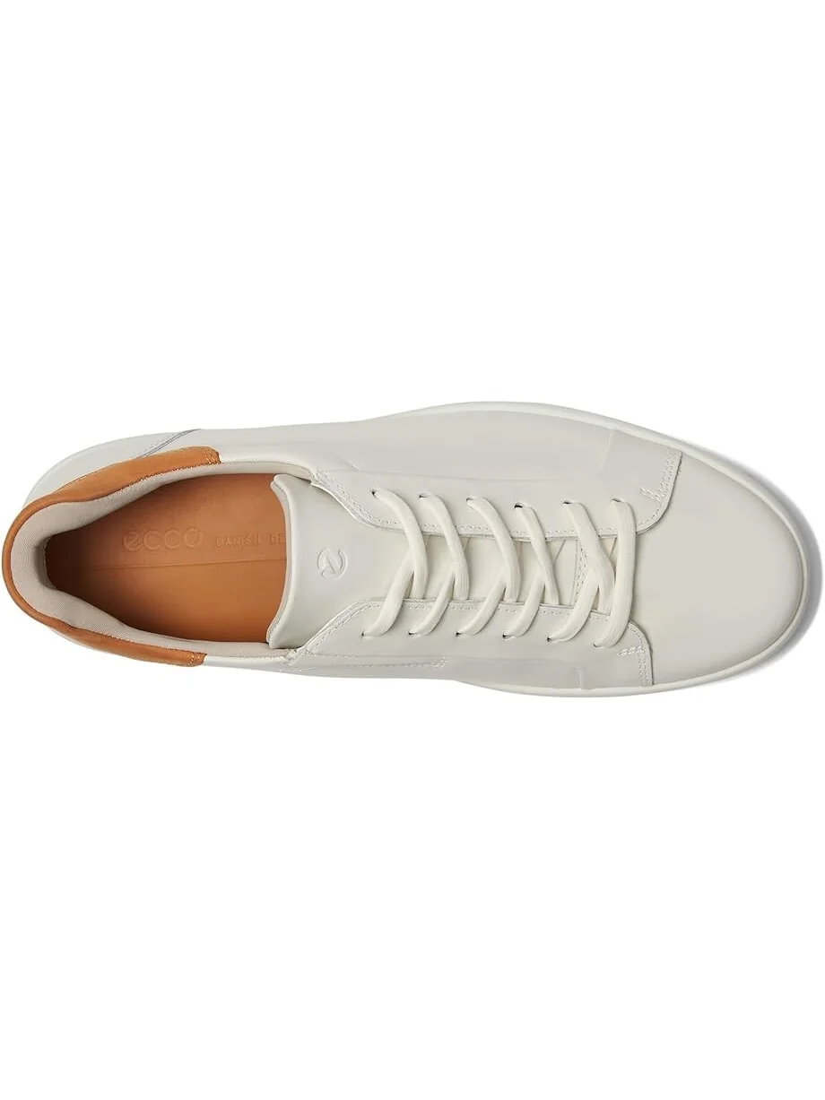 Кроссовки ECCO Soft 7 Easy Slip Sneaker, кожаные — изображение 2 из 7, коричневый