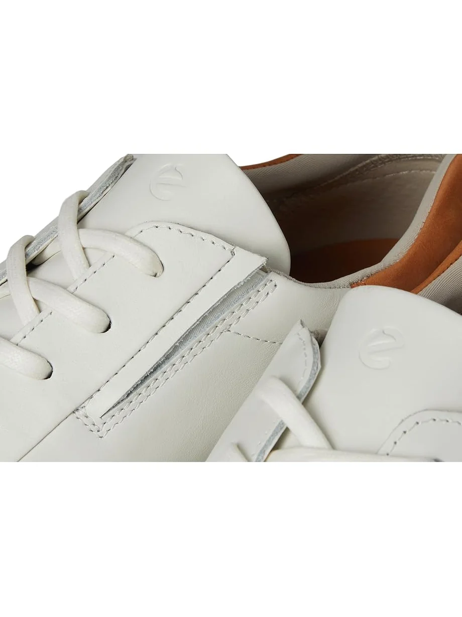 Кроссовки ECCO Soft 7 Easy Slip Sneaker, кожаные — изображение 6 из 7, коричневый