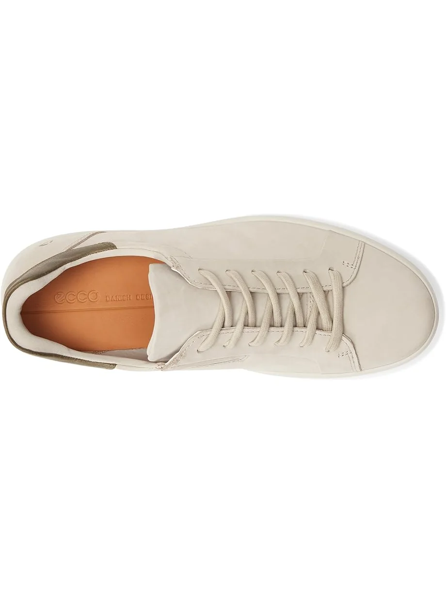 Кроссовки ECCO Soft 7 Easy Slip мужские, без шнурков, Pure Cashmere/Tarmac — изображение 2 из 7, темно-серый
