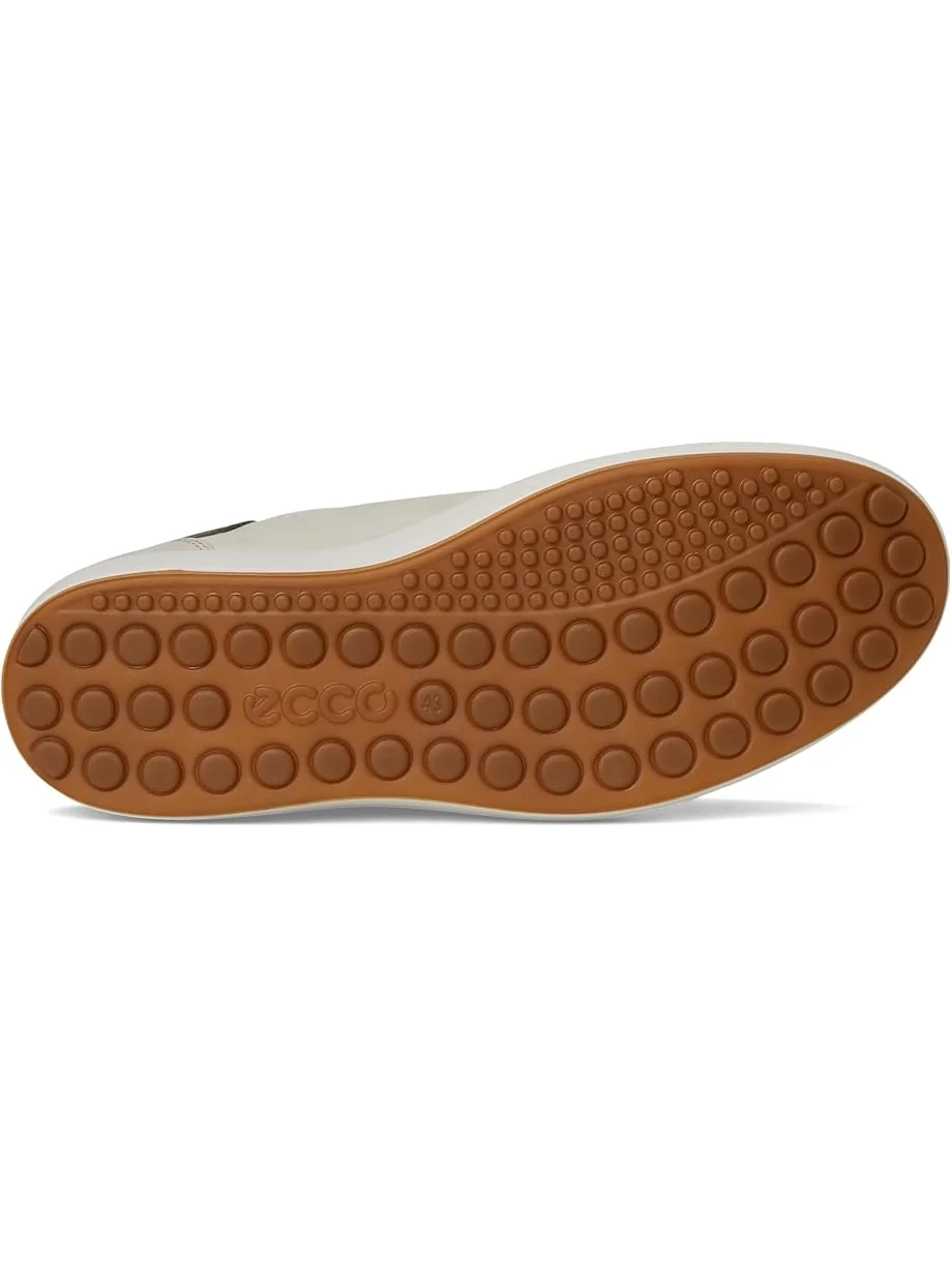 Кроссовки ECCO Soft 7 Easy Slip мужские, без шнурков, Pure Cashmere/Tarmac — изображение 3 из 7, темно-серый