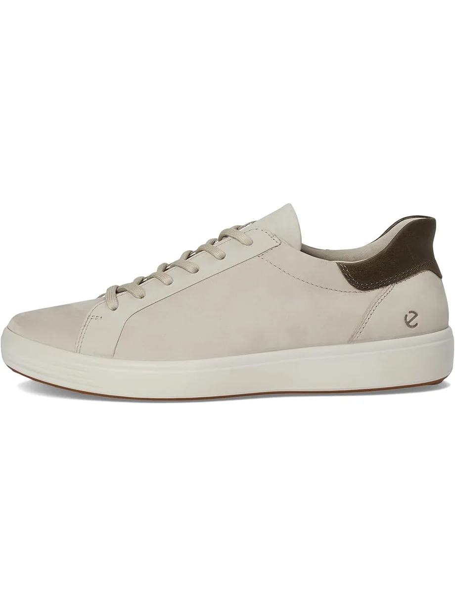 Кроссовки ECCO Soft 7 Easy Slip мужские, без шнурков, Pure Cashmere/Tarmac — изображение 4 из 7, темно-серый