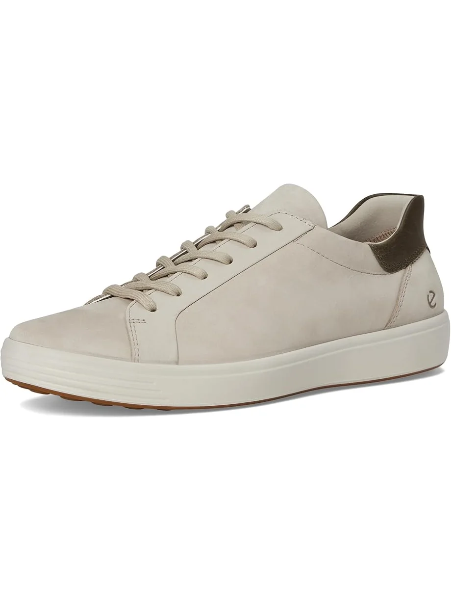 Кроссовки ECCO Soft 7 Easy Slip мужские, без шнурков, Pure Cashmere/Tarmac — изображение 7 из 7, темно-серый