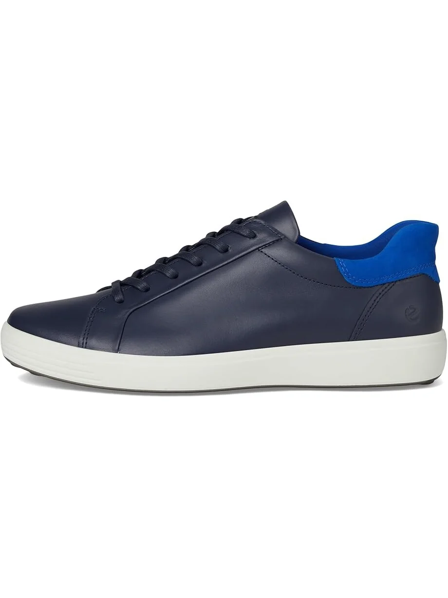 Кроссовки ECCO Soft 7 Easy Slip Sneaker, Marine/Virtual — изображение 4 из 7, морской/синий