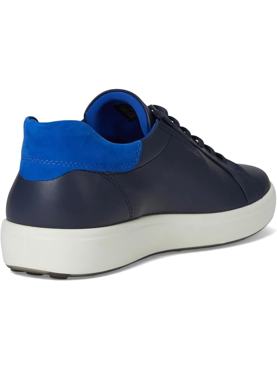 Кроссовки ECCO Soft 7 Easy Slip Sneaker, Marine/Virtual — изображение 5 из 7, морской/синий