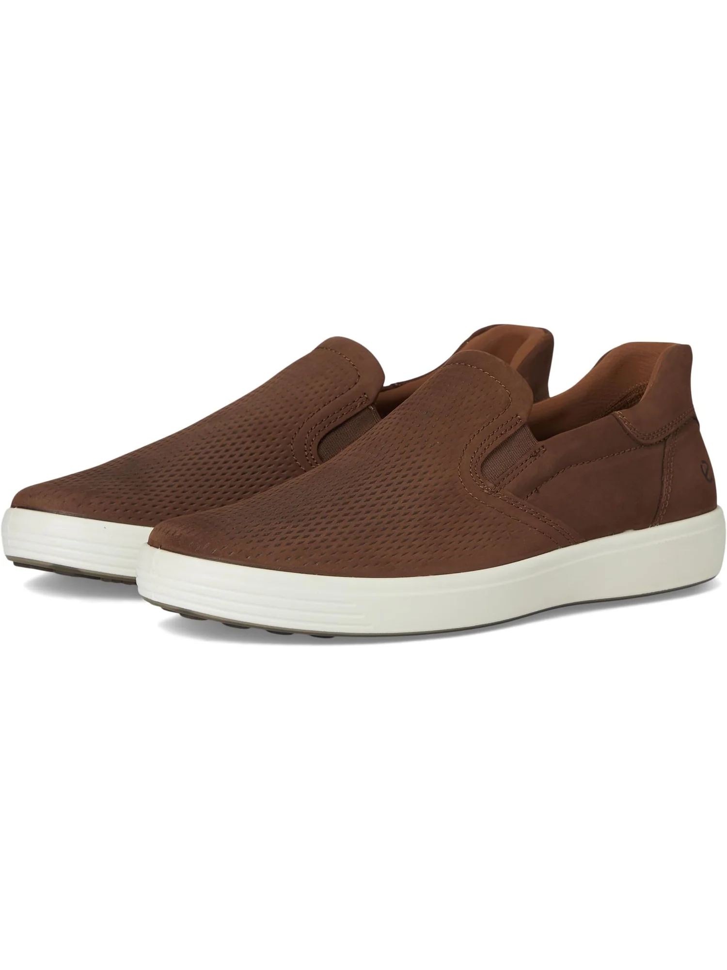 Кроссовки ECCO Soft 7 Easy Slip On Sneaker — изображение 1 из 7, коричневый