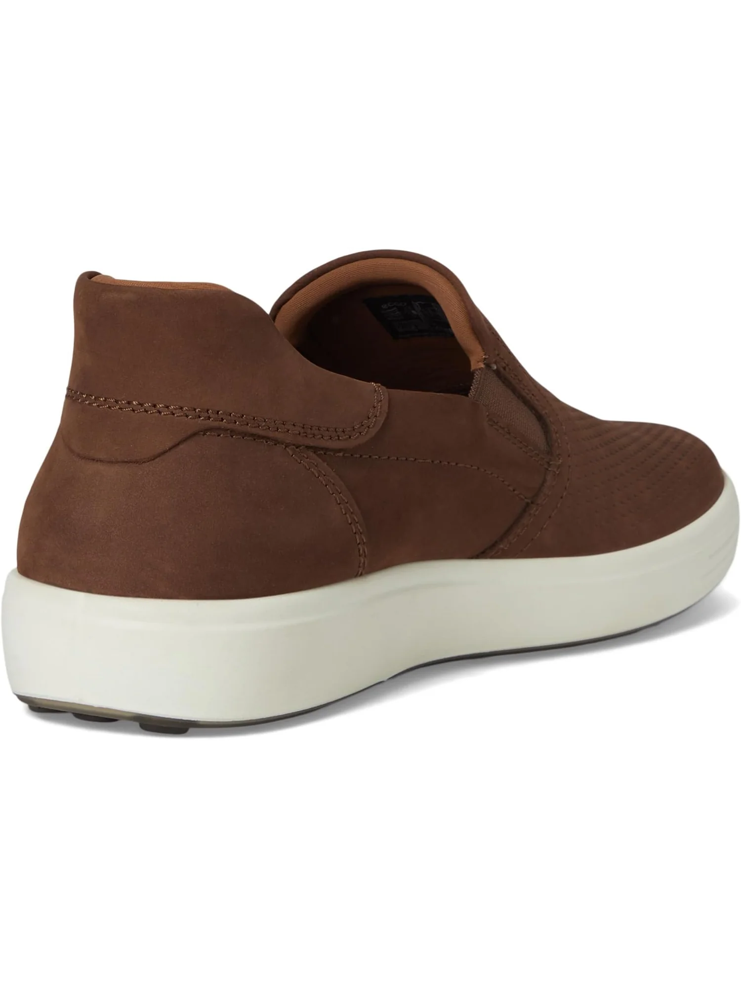 Кроссовки ECCO Soft 7 Easy Slip On Sneaker — изображение 5 из 7, коричневый