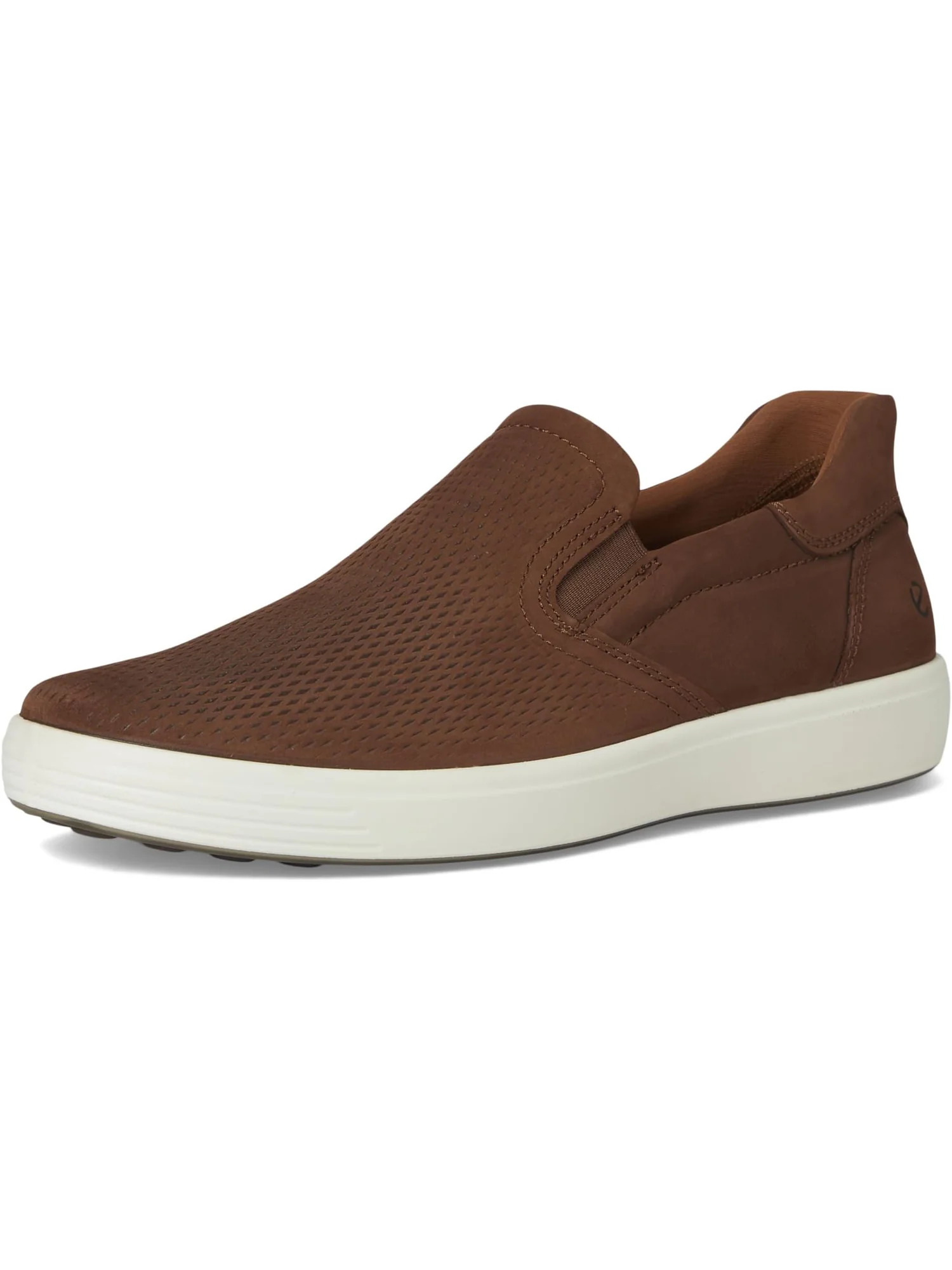 Кроссовки ECCO Soft 7 Easy Slip On Sneaker — изображение 7 из 7, коричневый