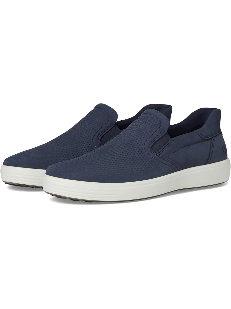 Кроссовки ECCO Soft 7 Easy Slip On Sneaker — изображение 1 из 7, морской
