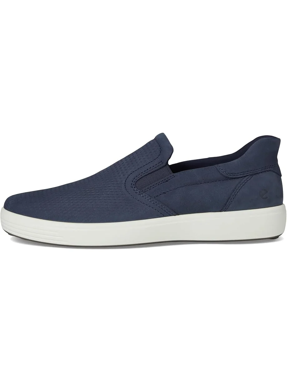 Кроссовки ECCO Soft 7 Easy Slip On Sneaker — изображение 4 из 7, морской