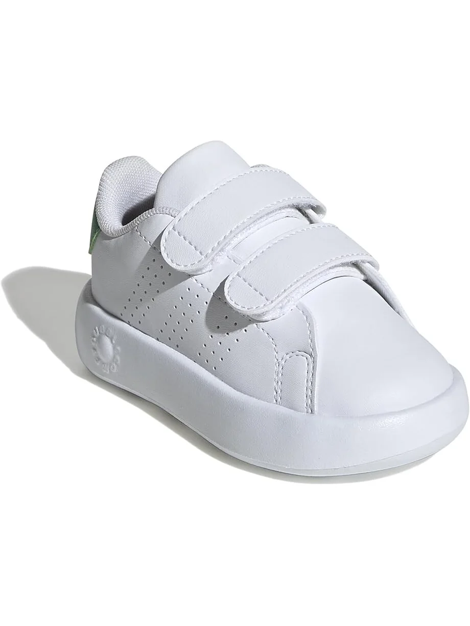 Кроссовки adidas Kids Advantage — изображение 1 из 6, белый/белый/зеленый