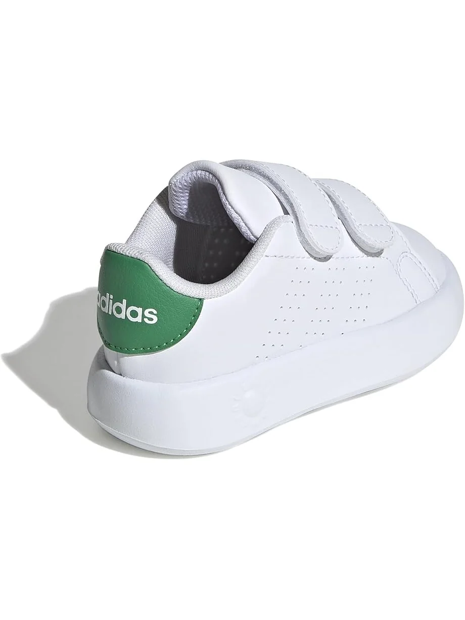 Кроссовки adidas Kids Advantage — изображение 5 из 6, белый/белый/зеленый