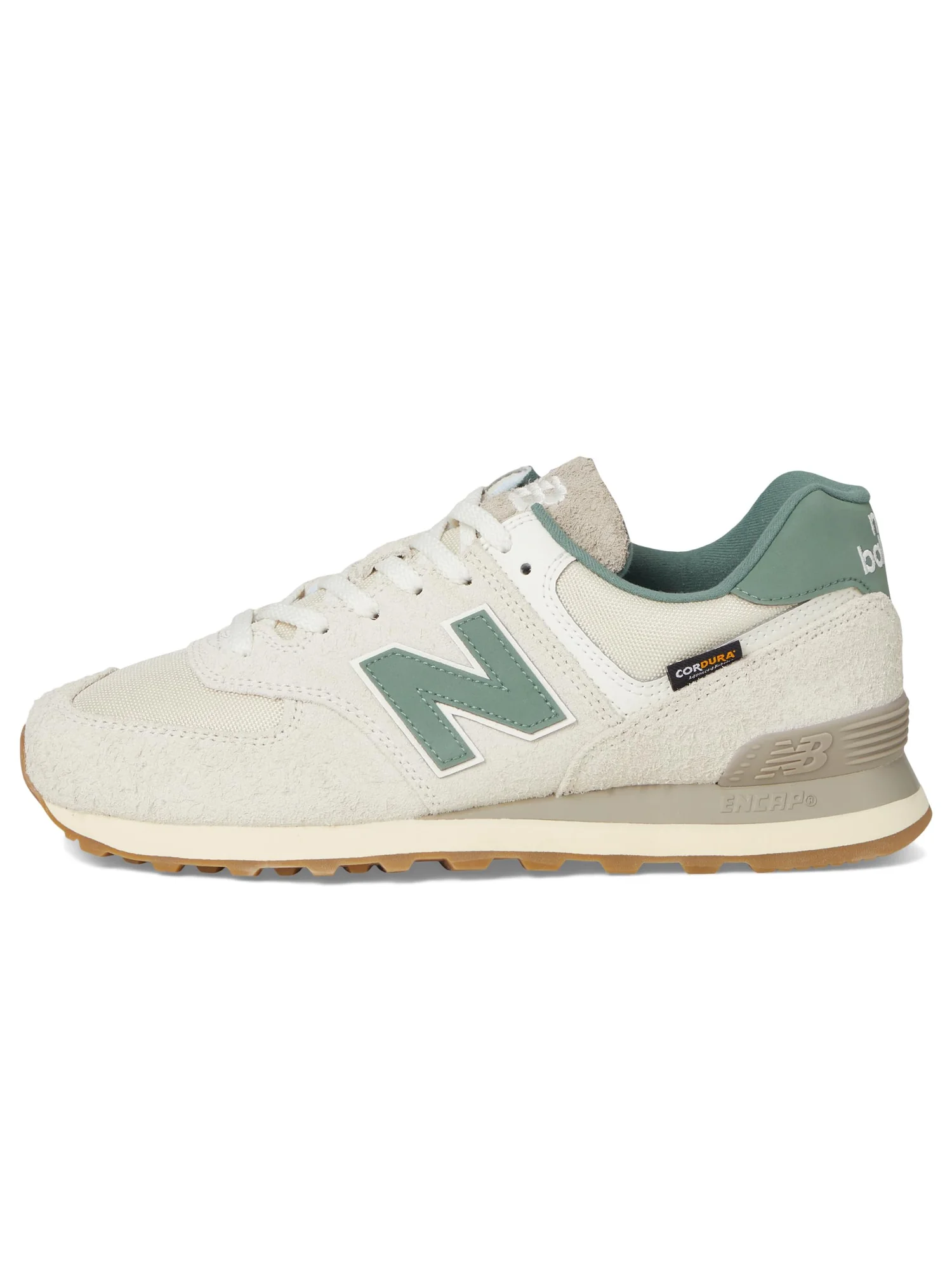 Кроссовки Unisex New Balance Classics U574v1, цвет Calcium/New Spruce — изображение 4 из 7