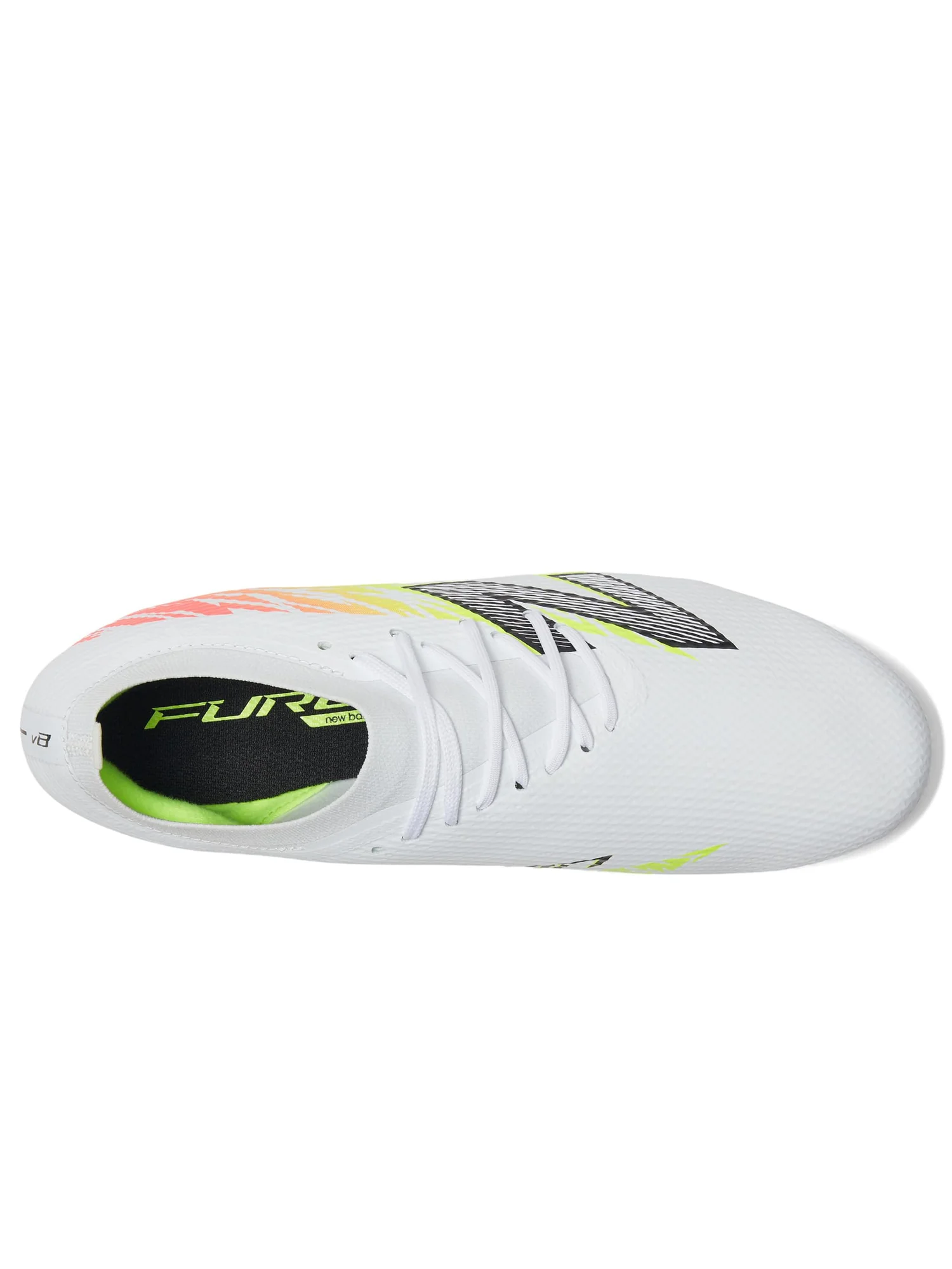 Кроссовки Unisex New Balance Furon Team FG V8 — изображение 2 из 7, белый/красный