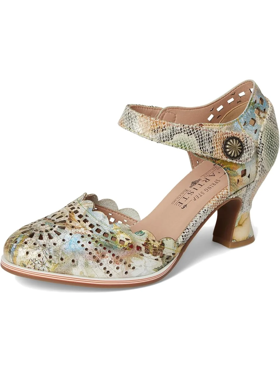 Туфли L'Artiste by Spring Step Luxe — изображение 7 из 7, бежевый мульти