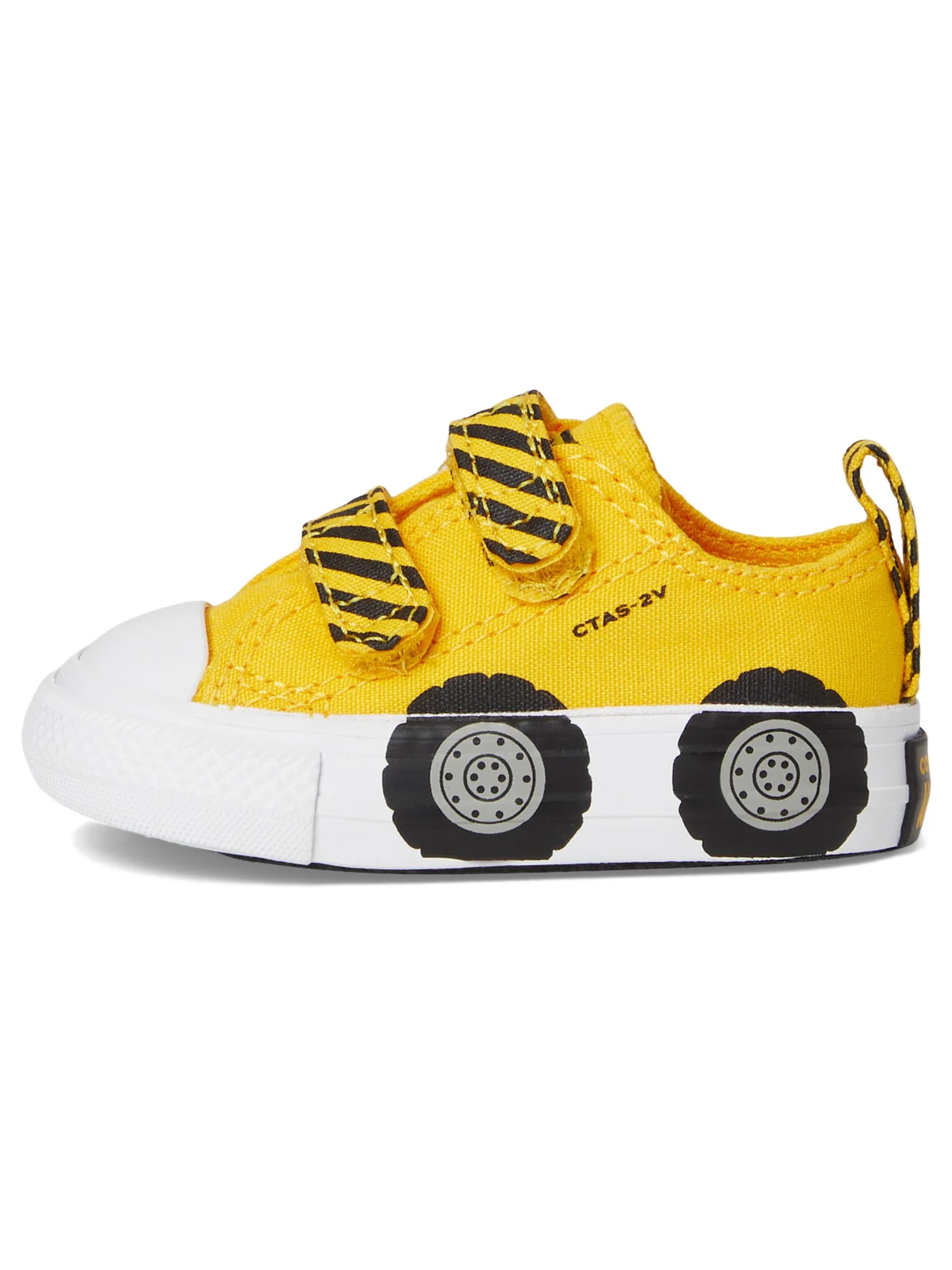 Туфли Converse Kids Chuck Taylor All Star Construction Truck Easy-On — изображение 4 из 7, черный/белый