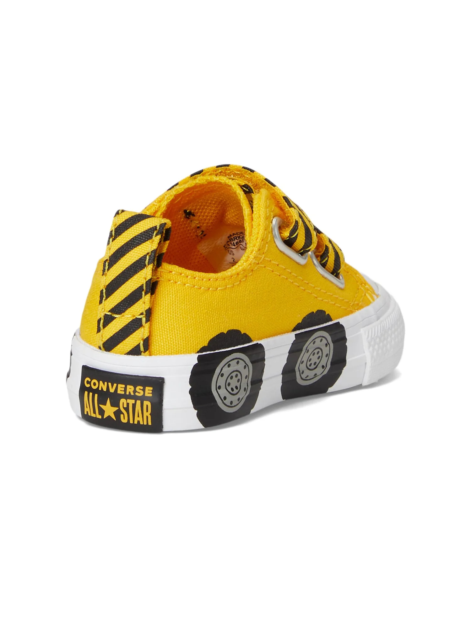 Туфли Converse Kids Chuck Taylor All Star Construction Truck Easy-On — изображение 5 из 7, черный/белый