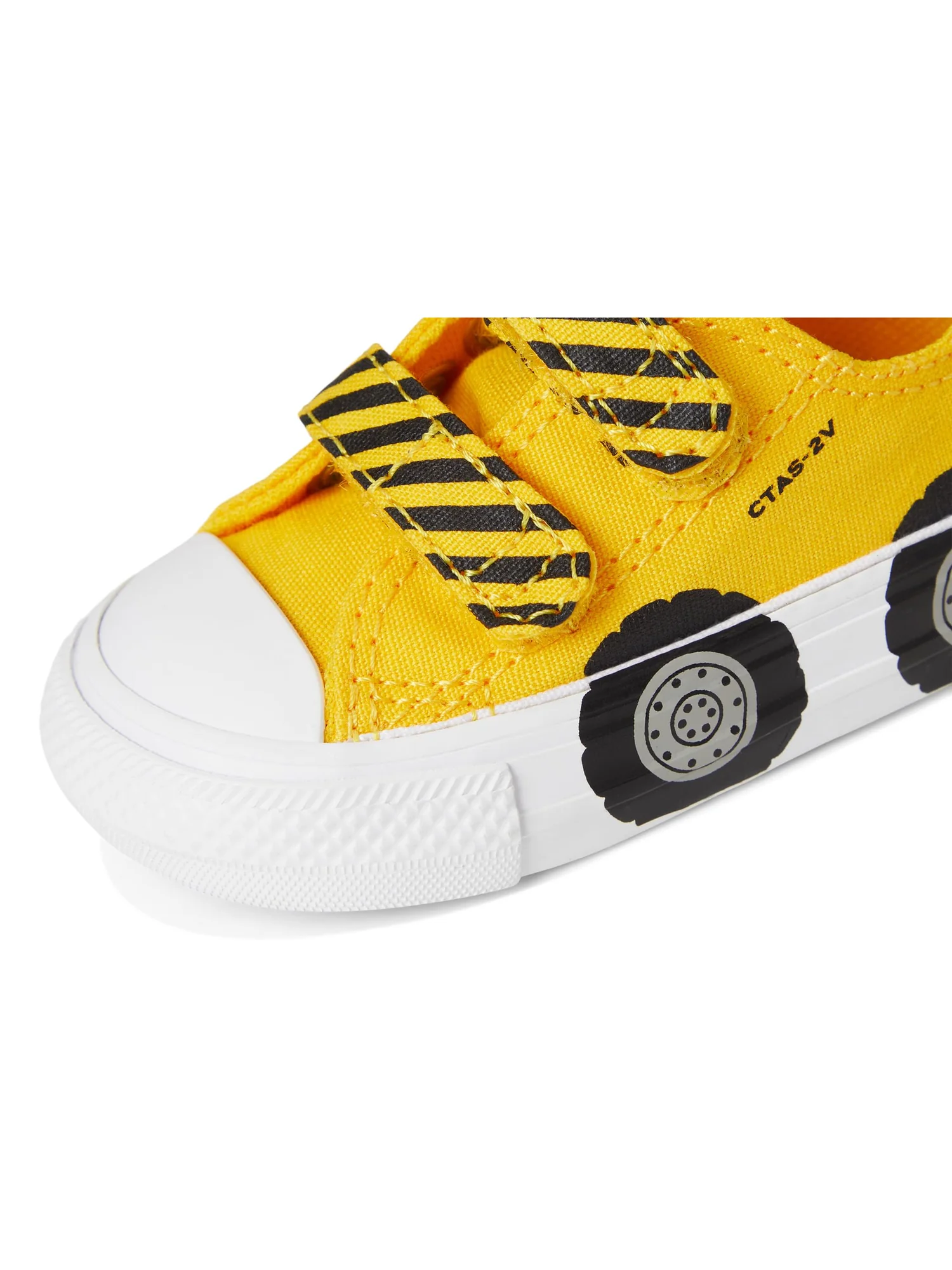 Туфли Converse Kids Chuck Taylor All Star Construction Truck Easy-On — изображение 6 из 7, черный/белый