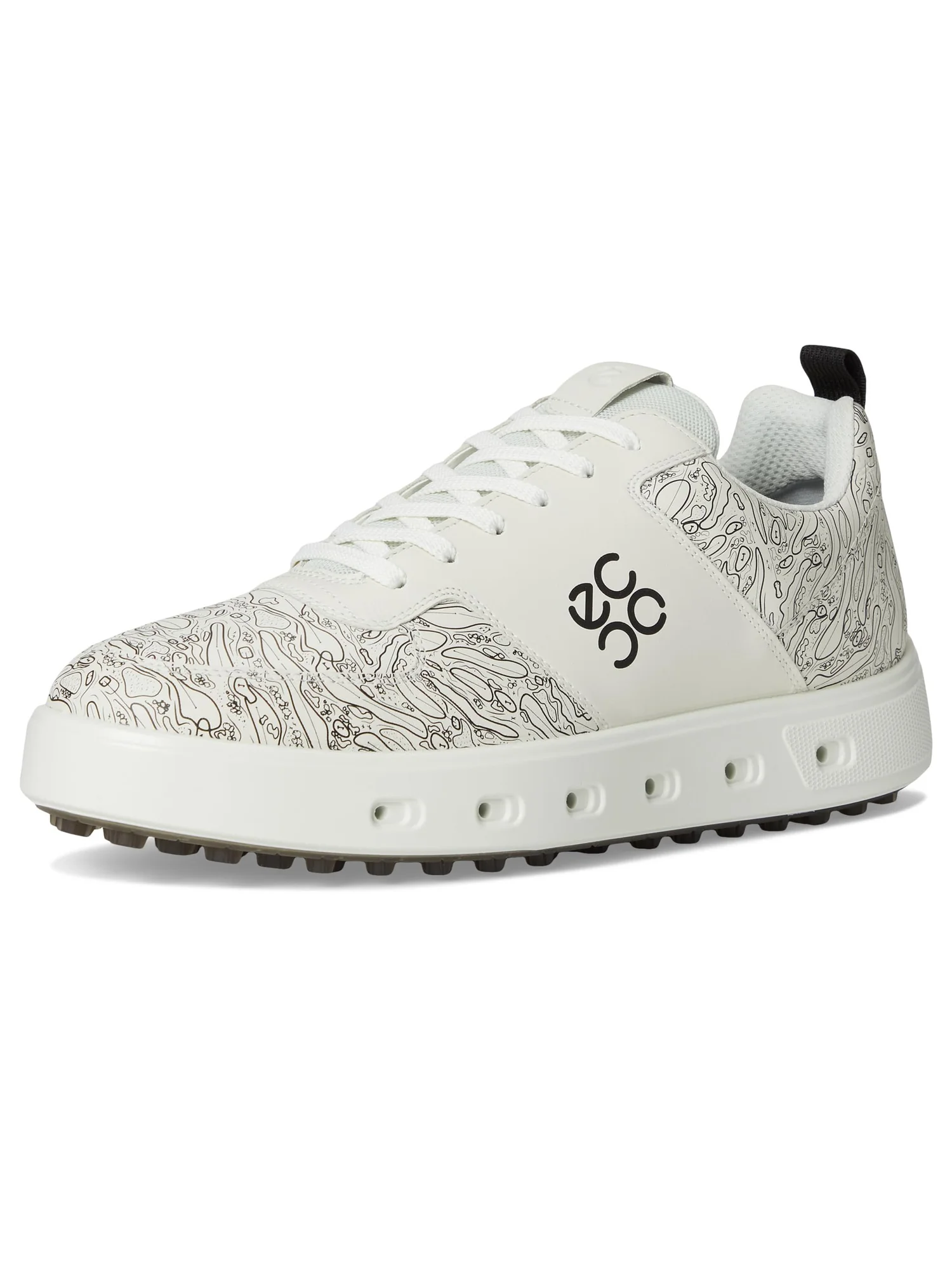 Кроссовки ECCO Golf Street 720 DS GORE-TEX Waterproof Golf Shoe — изображение 7 из 7, белый