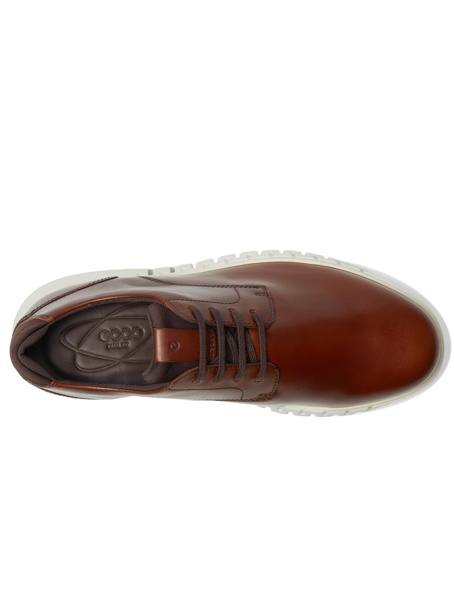 Кроссовки ECCO Gruuv Studio Plain Toe Sneaker, Mink/Mocha — изображение 2 из 7, мока