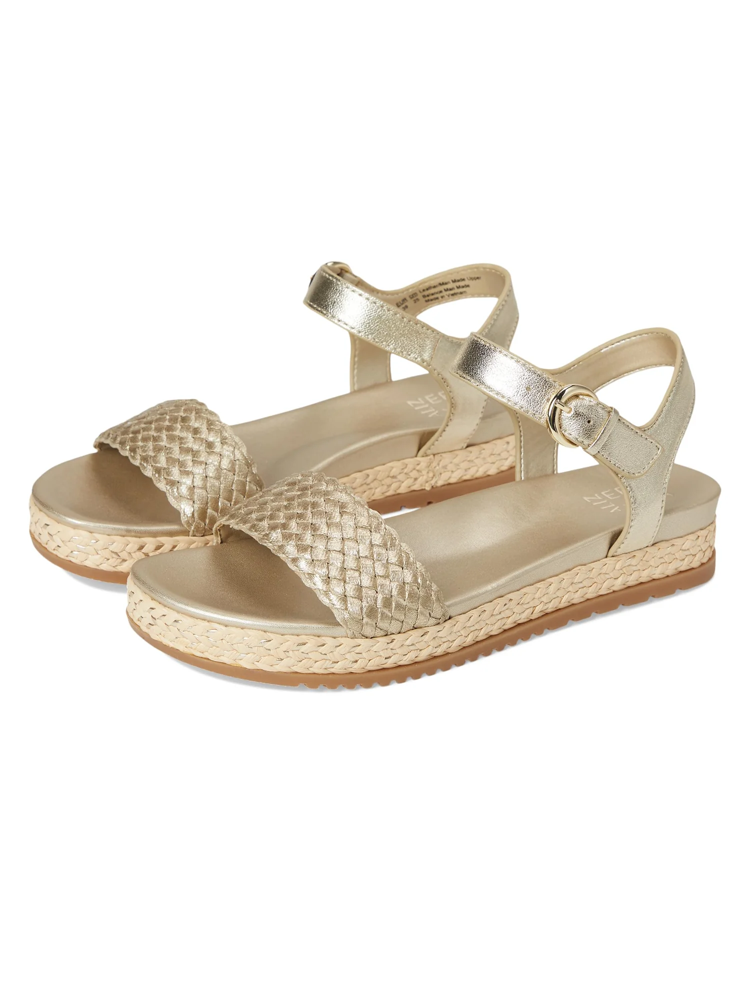 Сандалии Naturalizer Neila3, цвет Champagne Raffia — изображение 1 из 7