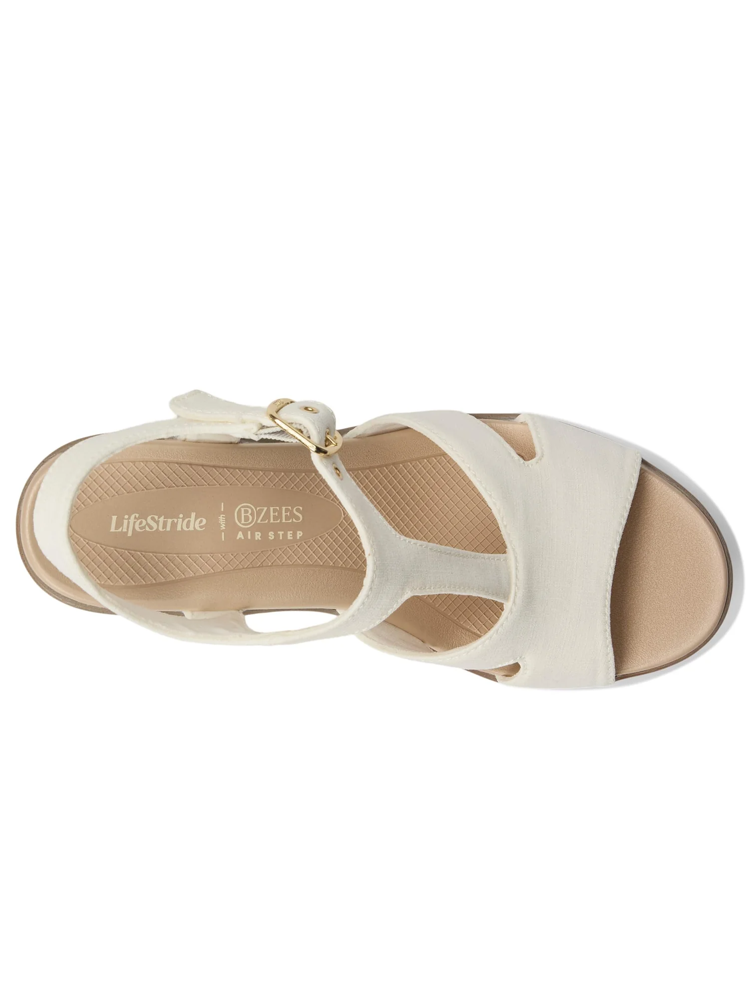 Сандалии LifeStride Everly Strappies — изображение 2 из 7, белый джинсовый синий