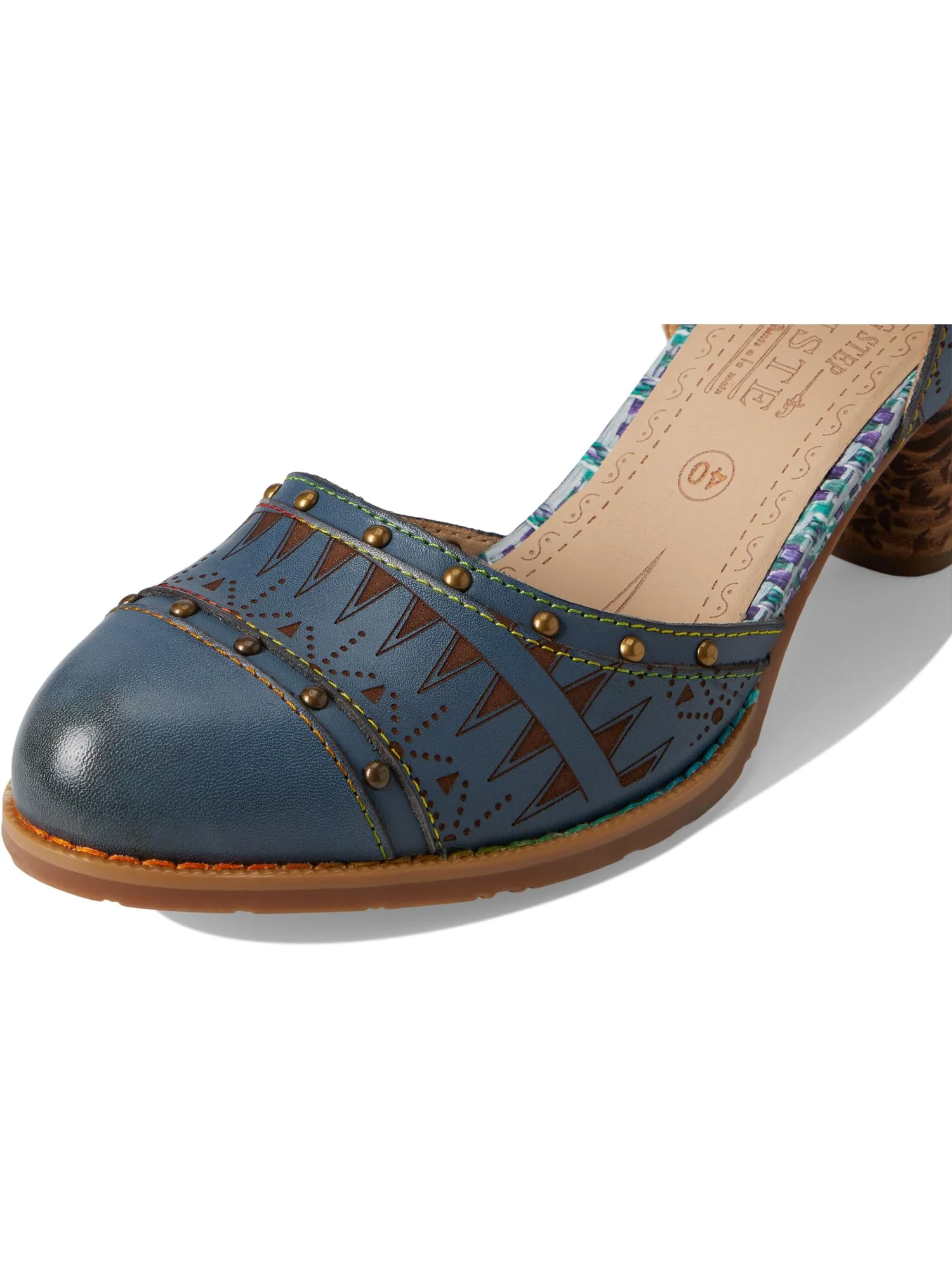 Туфли L'Artiste by Spring Step Women's Niobella — изображение 6 из 7, темно-синий