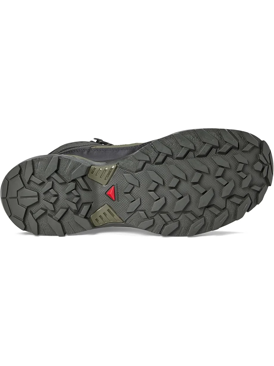 Треккинговые кроссовки Salomon X Ultra 360 Mid GTX — изображение 3 из 7, оливковый/черный