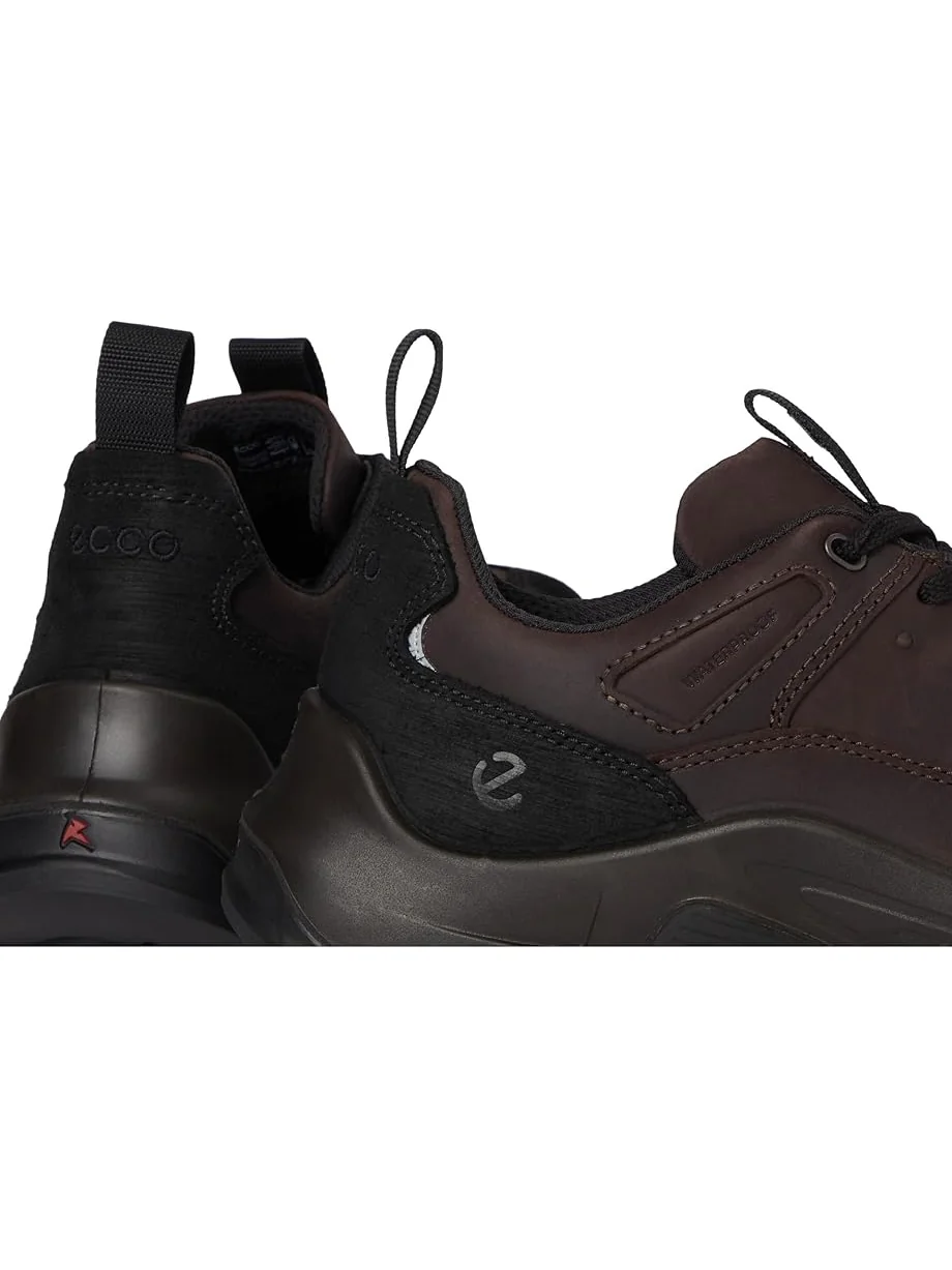Треккинговые кроссовки ECCO Sport Offroad Waterproof Lace-Up Hiking Shoes — изображение 6 из 7, черный
