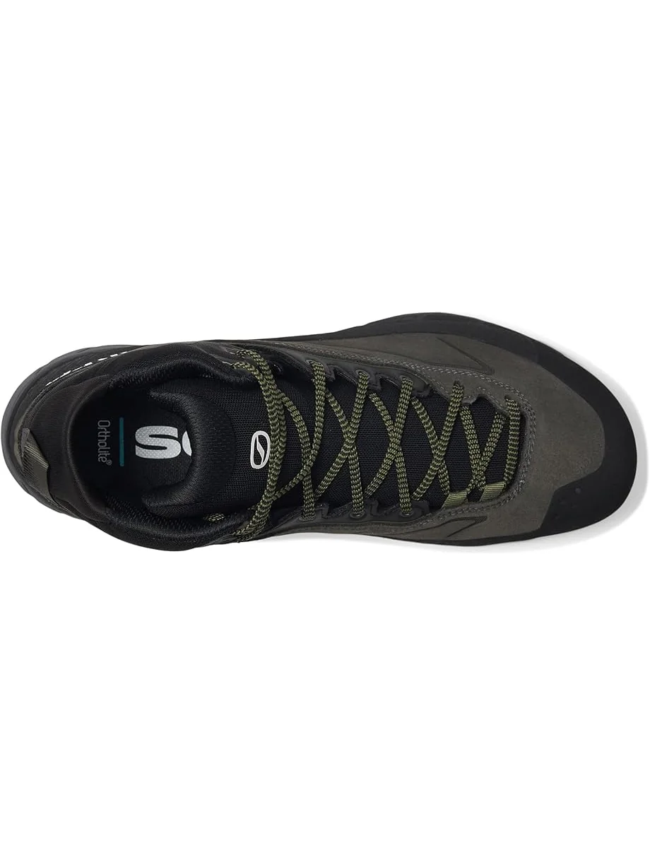 Треккинговые кроссовки Scarpa Rapid XT Mid GTX, цвет Shark/Military — изображение 2 из 7