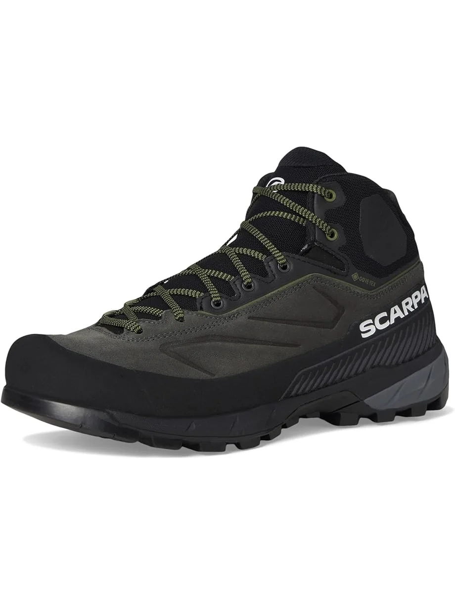 Треккинговые кроссовки Scarpa Rapid XT Mid GTX, цвет Shark/Military — изображение 7 из 7