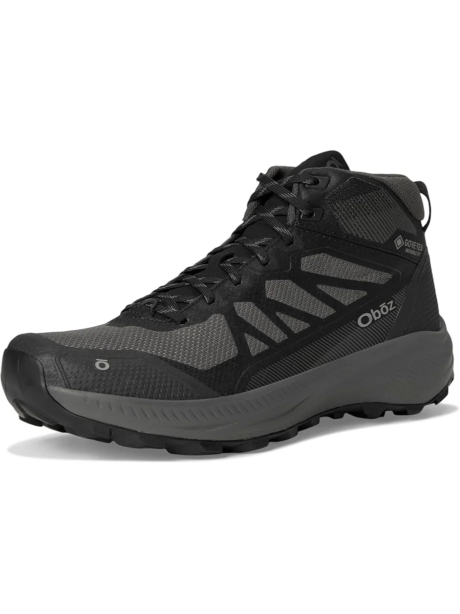 Треккинговые кроссовки Oboz Katabatic LT Mid GTX — изображение 7 из 7, черный