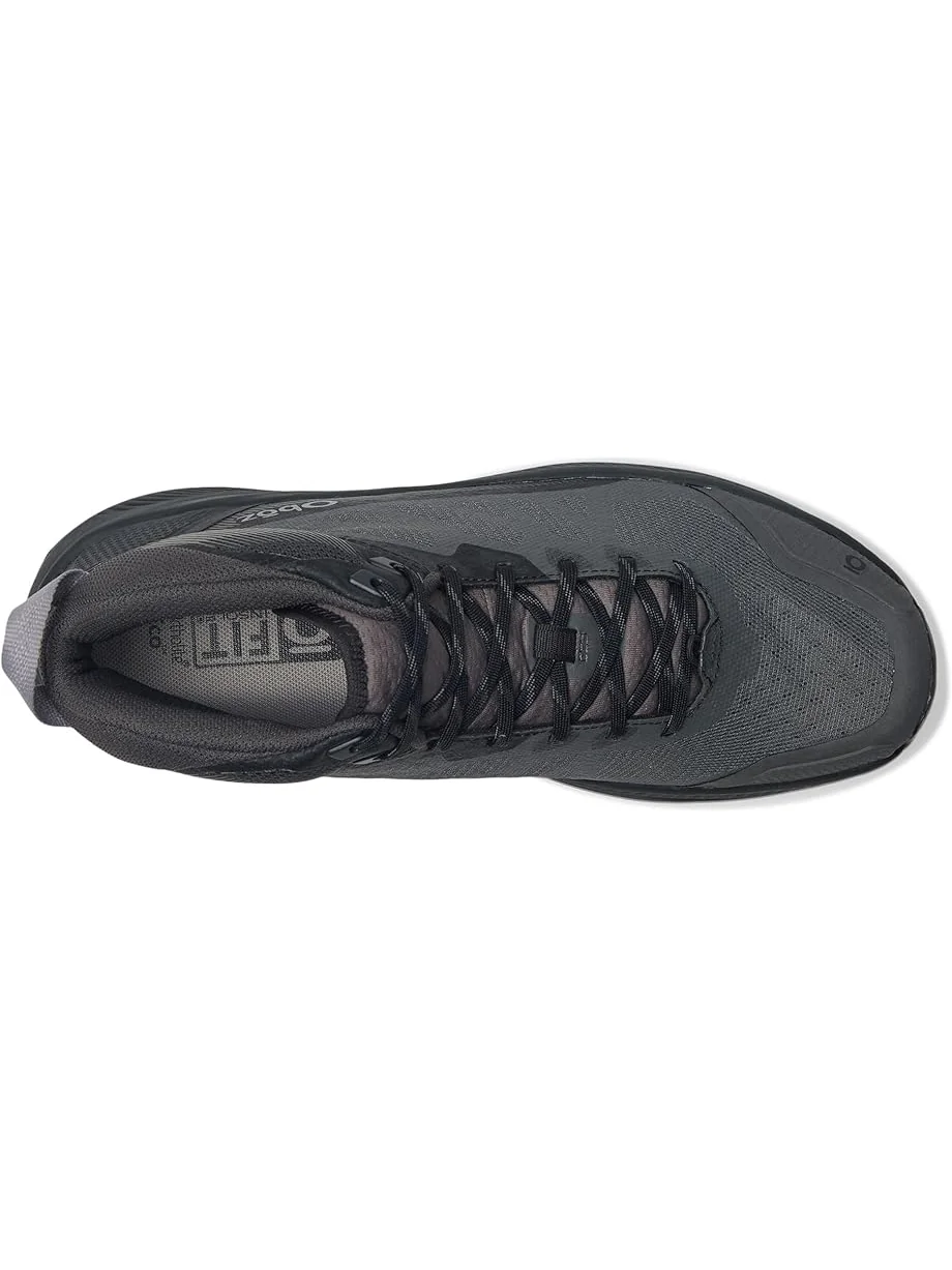 Треккинговые кроссовки Oboz Katabatic LT Mid — изображение 2 из 7, темно-серый