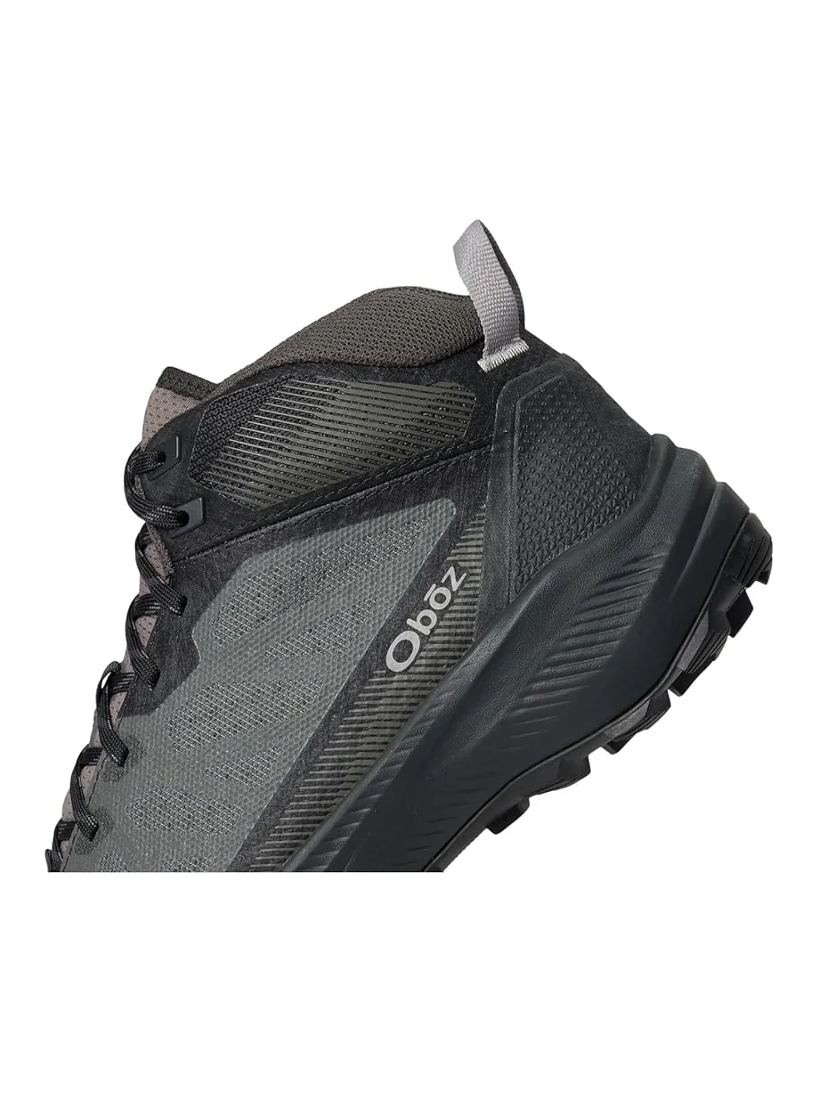 Треккинговые кроссовки Oboz Katabatic LT Mid — изображение 6 из 7, темно-серый