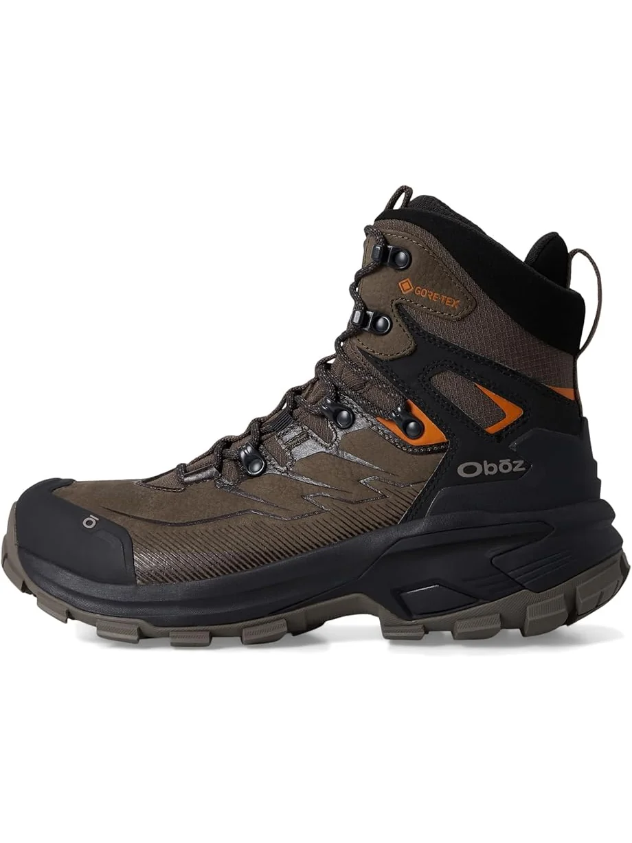 Треккинговые кроссовки Oboz Bridger Ridge Mid GTX — изображение 4 из 7, классический коричневый